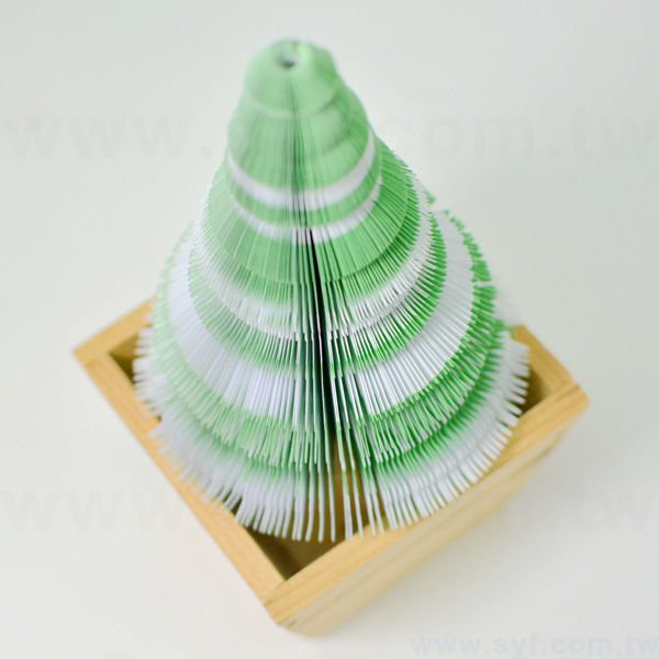 立體造型便條紙-聖誕樹便條紙-150張內頁彩色印刷_5